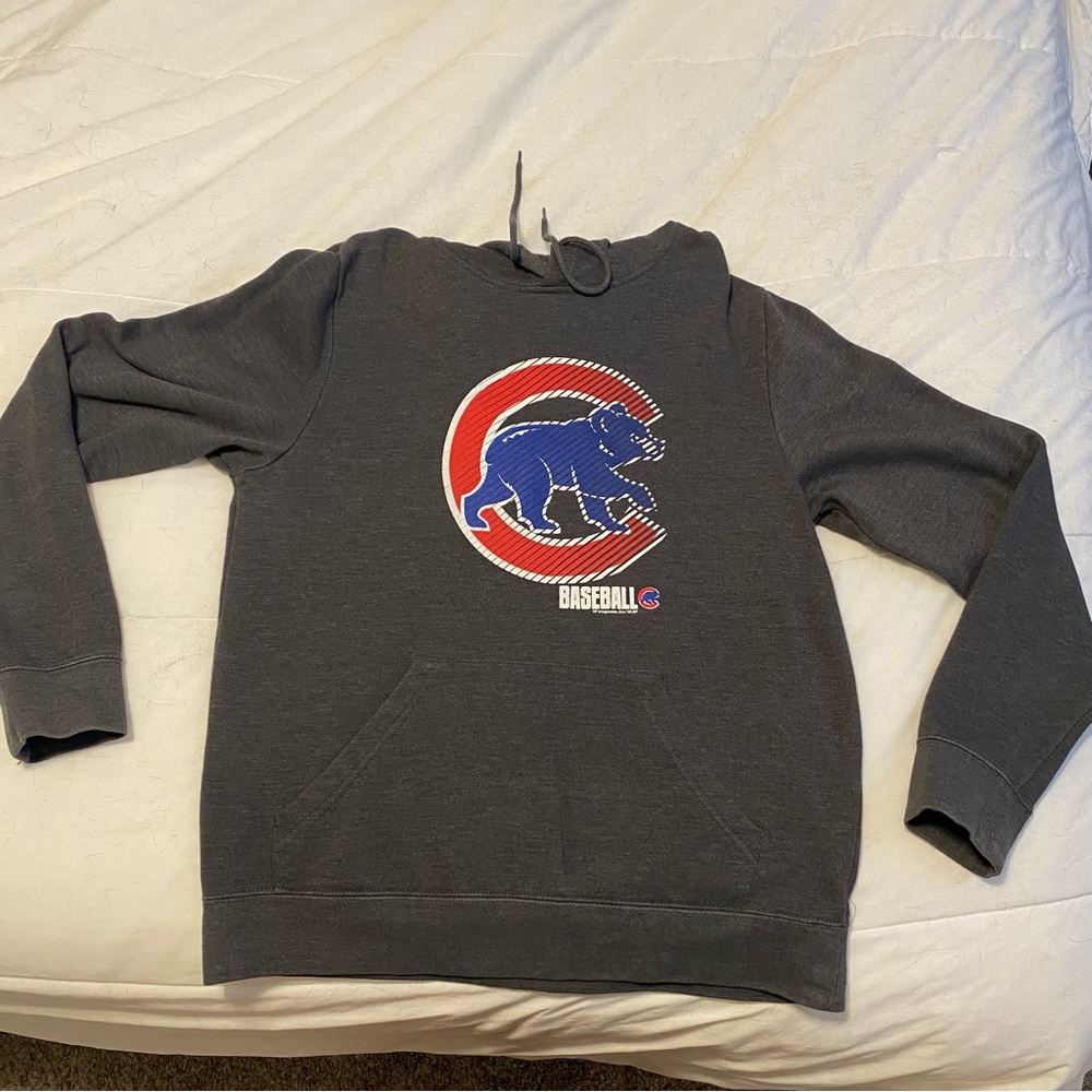 Chicago cubs grey hoodie
